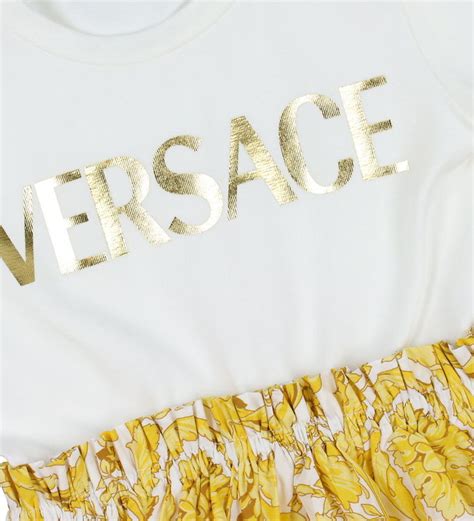 versace kleid weiß gold|Women's Versace Designer Dresses .